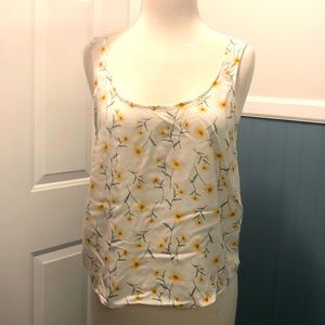 Flower crop top